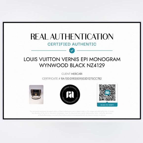 Like new LOUIS VUITTON Vernis Epi Monogram Wynwood - Picture 13 of 13